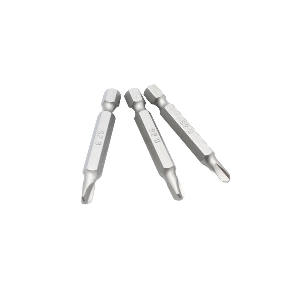 TMAX 25 pc Tri Wing #3 Screwdriver Insert Bits Triangular Slotted Y shape 2" L