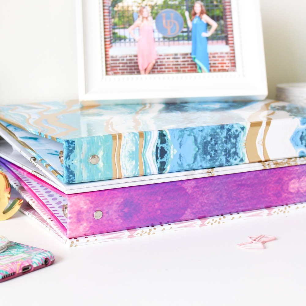 bloom daily planners Binder, Geode