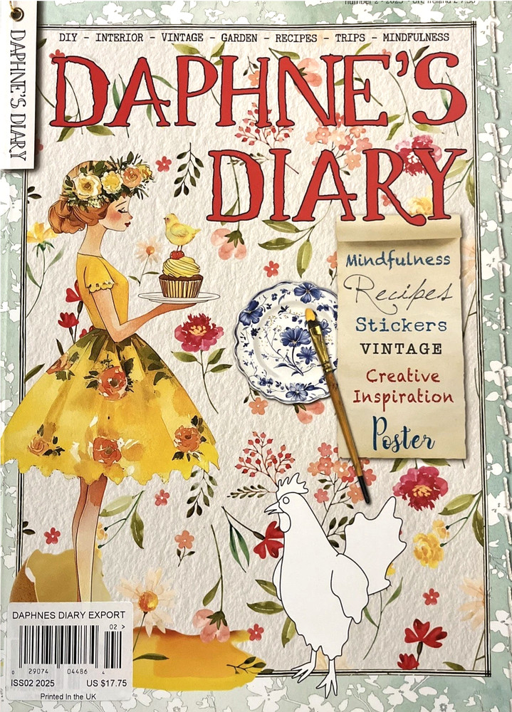 DAPHNE'S DIARY ISSUE #2 2025 | CREATIVE INSPIRATION - STICKERS - POSTER
