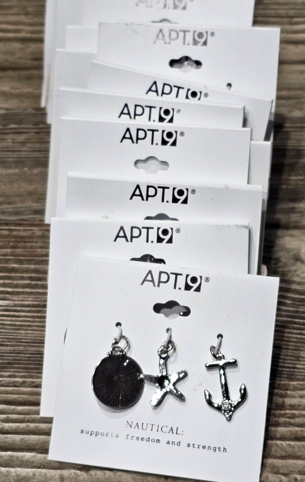 NEW 85 Pcs Necklace Charms Jewelry Nautical Faith Sea Apt.9 Mother Nature