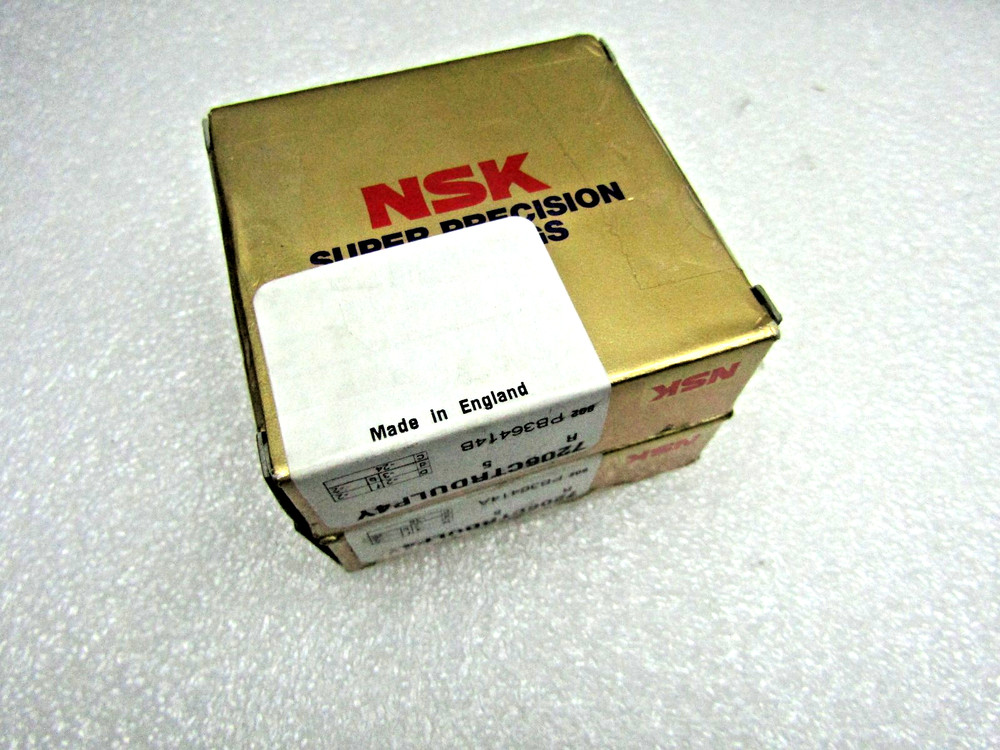NSK England 7206CTRDULP4Y Super Precision 2 Bearing Set