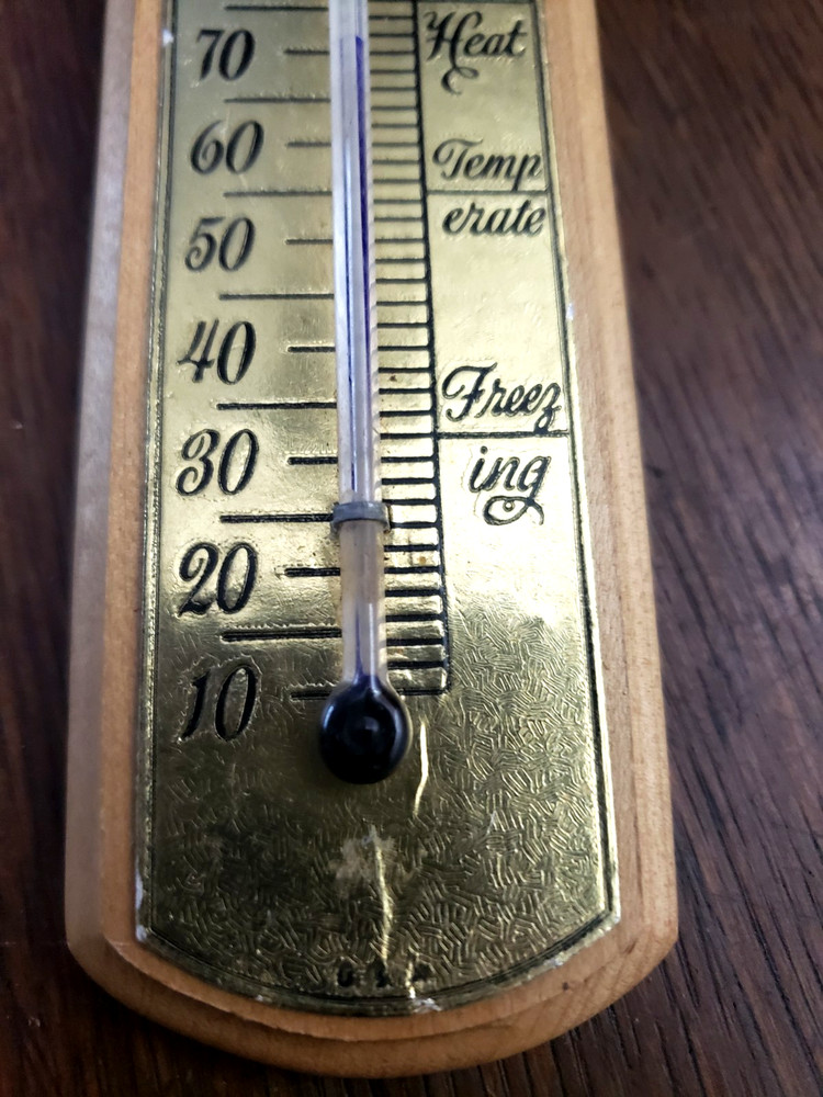 Vintage Testrite Thermometer Clean. Works