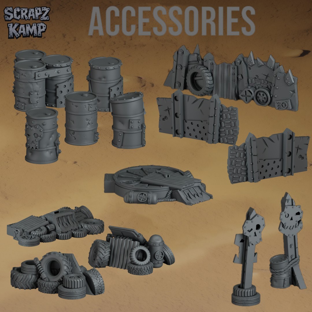 Kill Team: V'Ork'Us terrain Killzone Volkus Ork Terrain