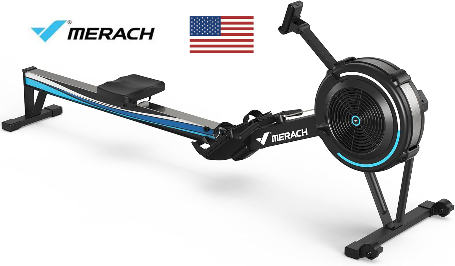 MERACH R11 Air Resistance Professional Indoor Rowing Machine Workout Exercise