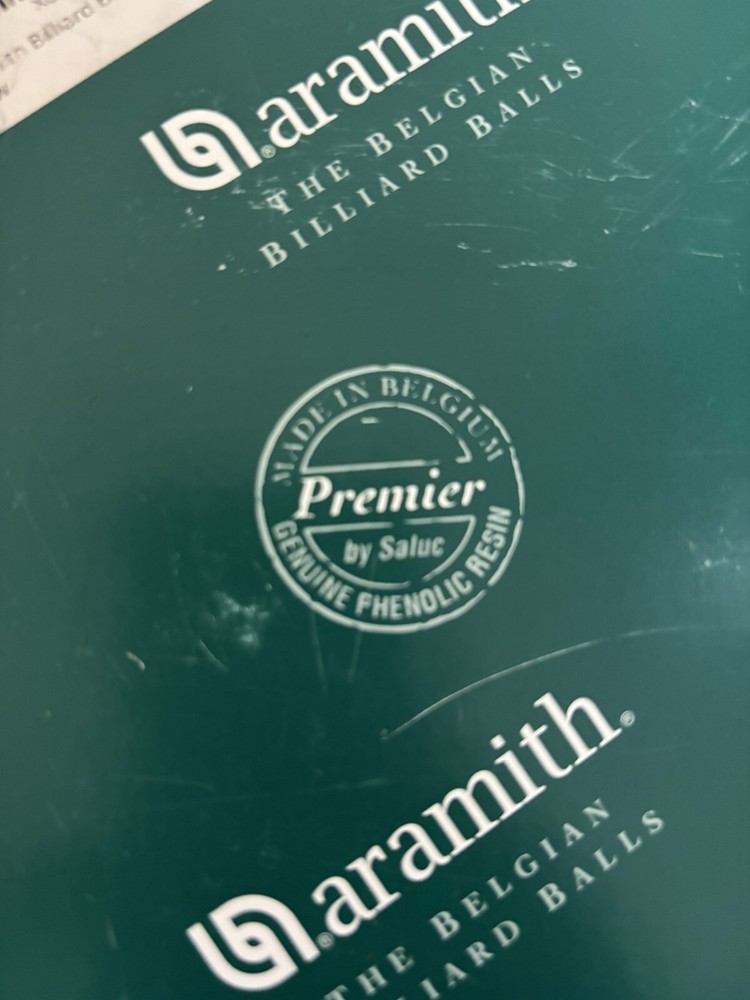 USED Billiard Aramith Premier (?) Pool Ball Set