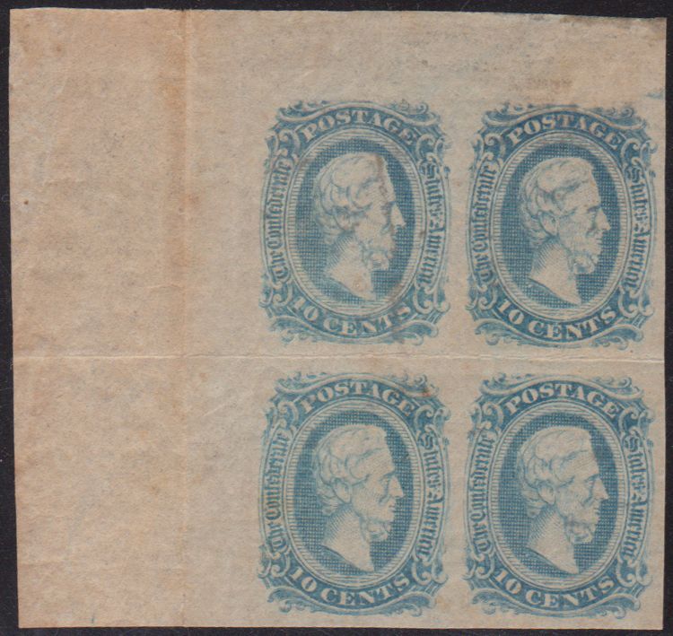 MALACK Confed #11 VF OG Hr., Corner Block, two stamp..MORE.. w6910