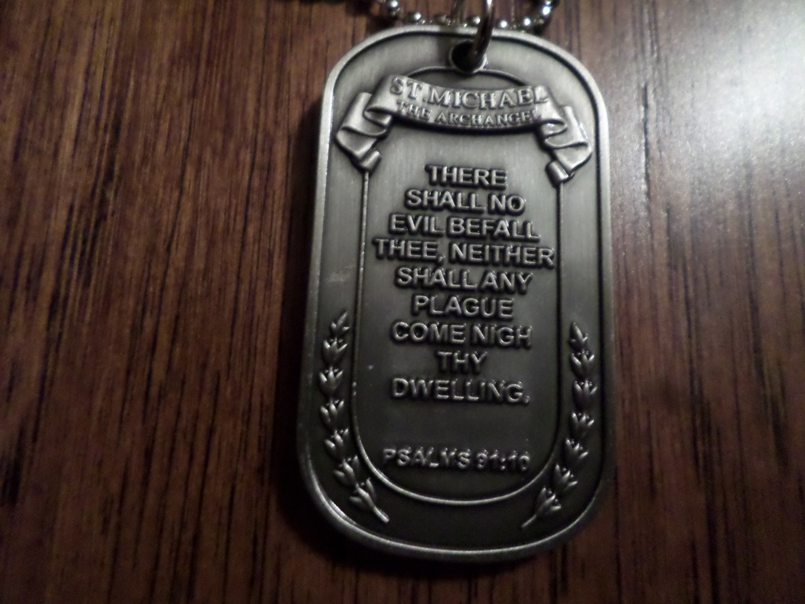 ST. MICHAEL ARCHANGEL RELIGIOUS DOG TAG MARINE CORPS ARMY NAVY AIR FORCE