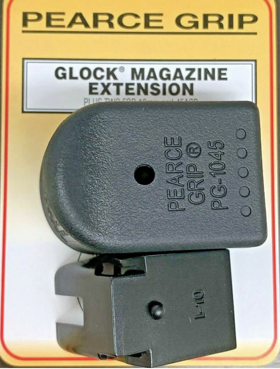 Pearce Grip PG-1045+ fits Glock 29 20 21 40 41 & G30 Plus +2 Ext - PG-1045plus