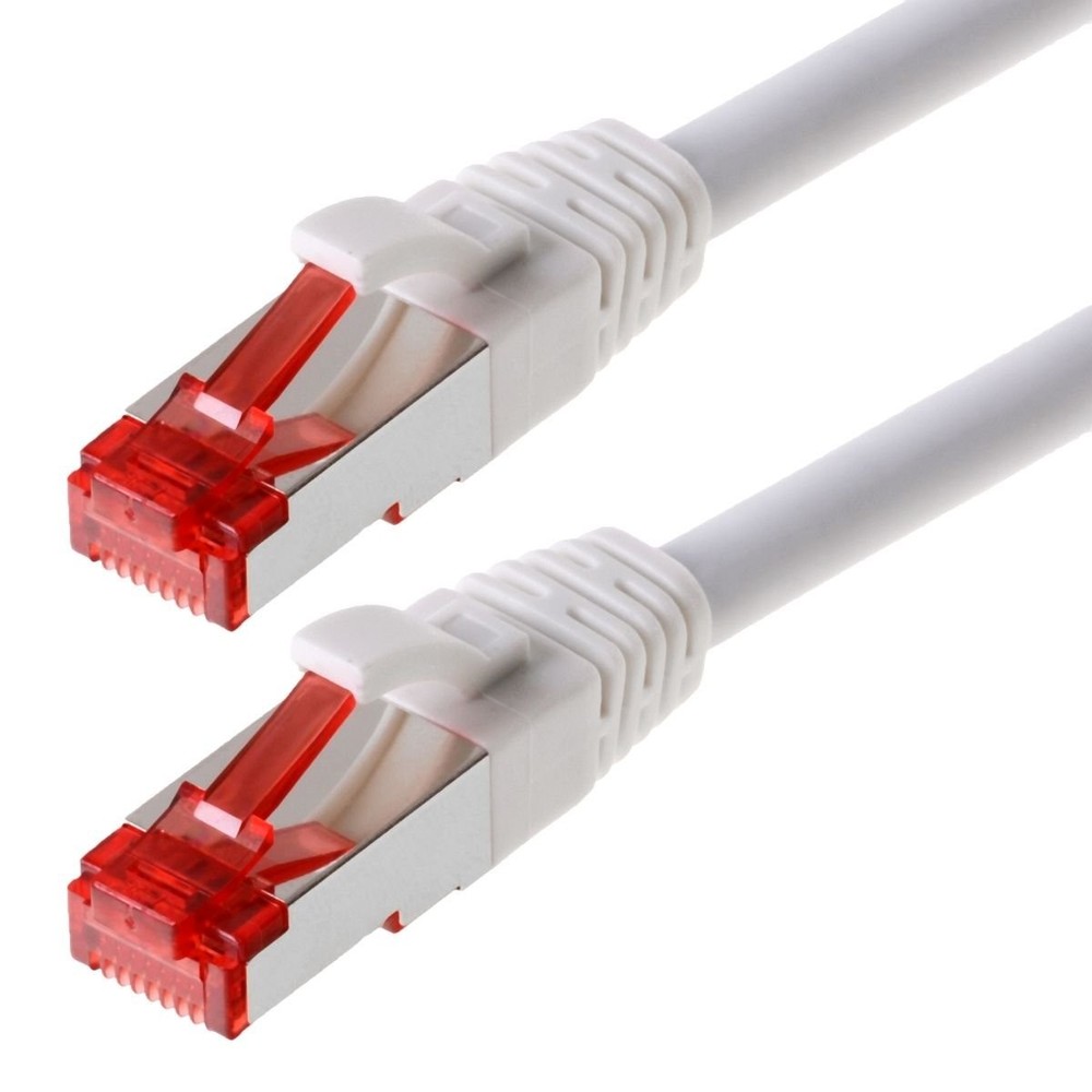 Helos CAT 6 Patch Cable S/FTP, PIMF white 1,5 m