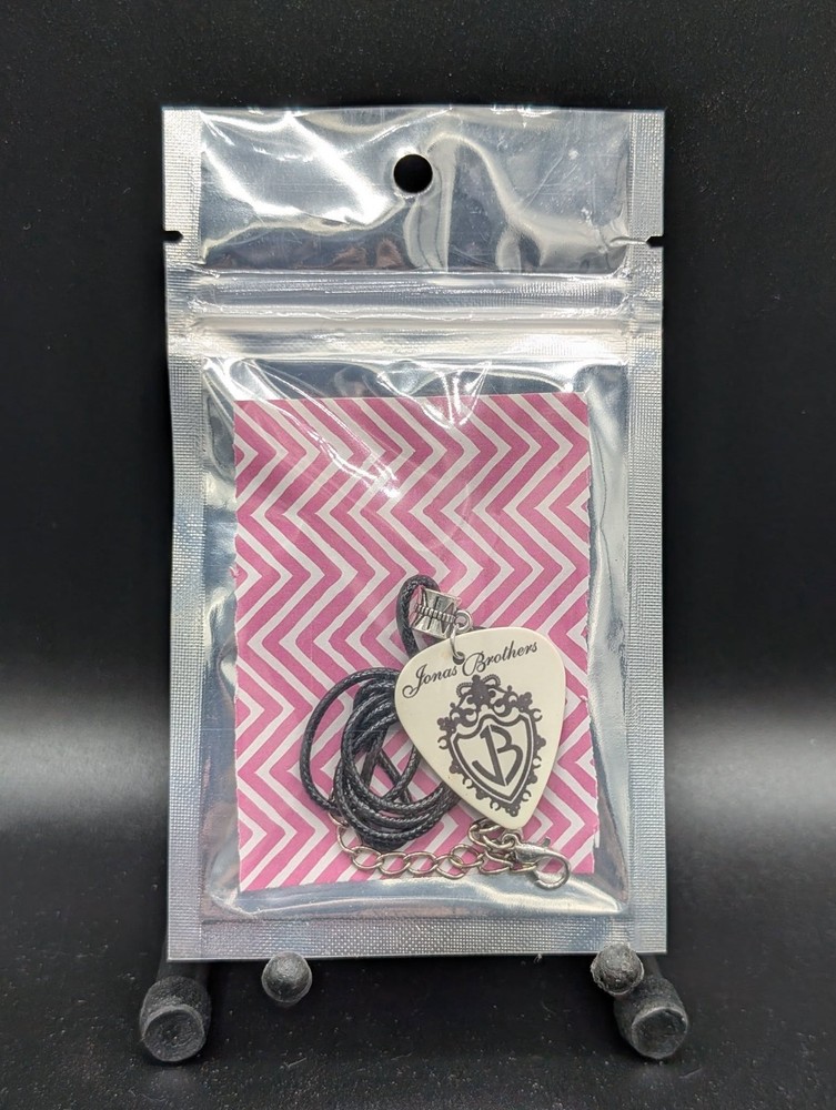 Handmade Jonas bros Guitar Pick Necklace