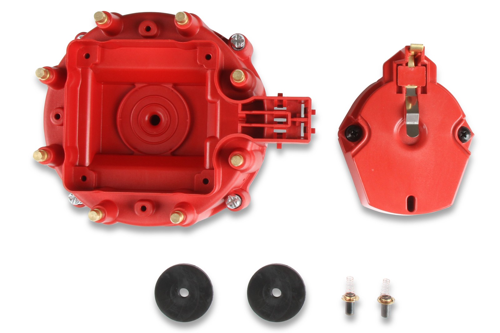 MSD 8416 Distributor Cap and Rotor HEI, Red