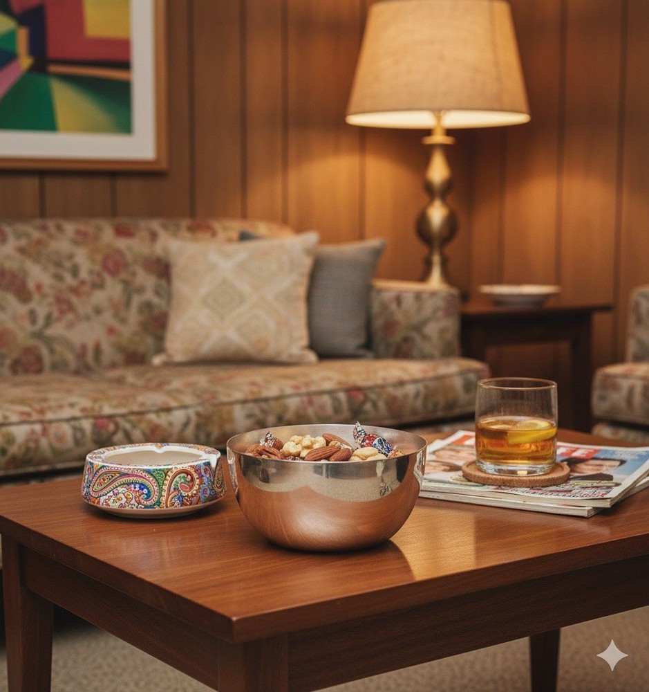 F.B. Rogers 1960s Silver Plate Revere-Style Nut Candy Salt Bowl, 3x1.75”