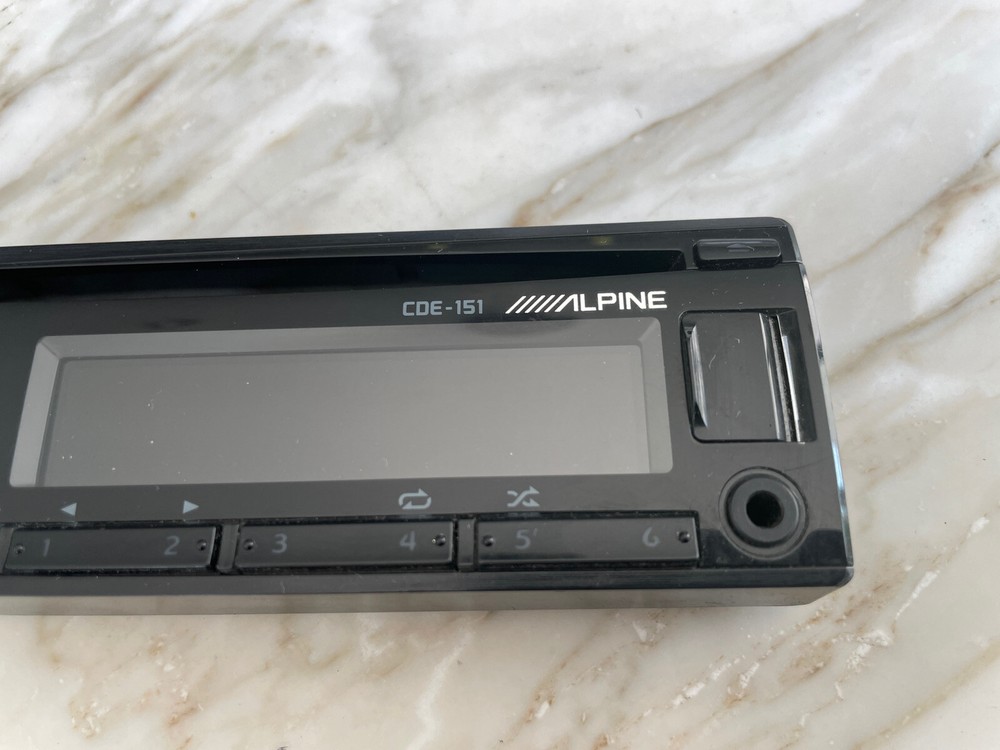 ALPINE CDA-151 STEREO FACEPLATE ONLY ONLY ALPINE CDA-151 FACEPLATE ONLY🟠