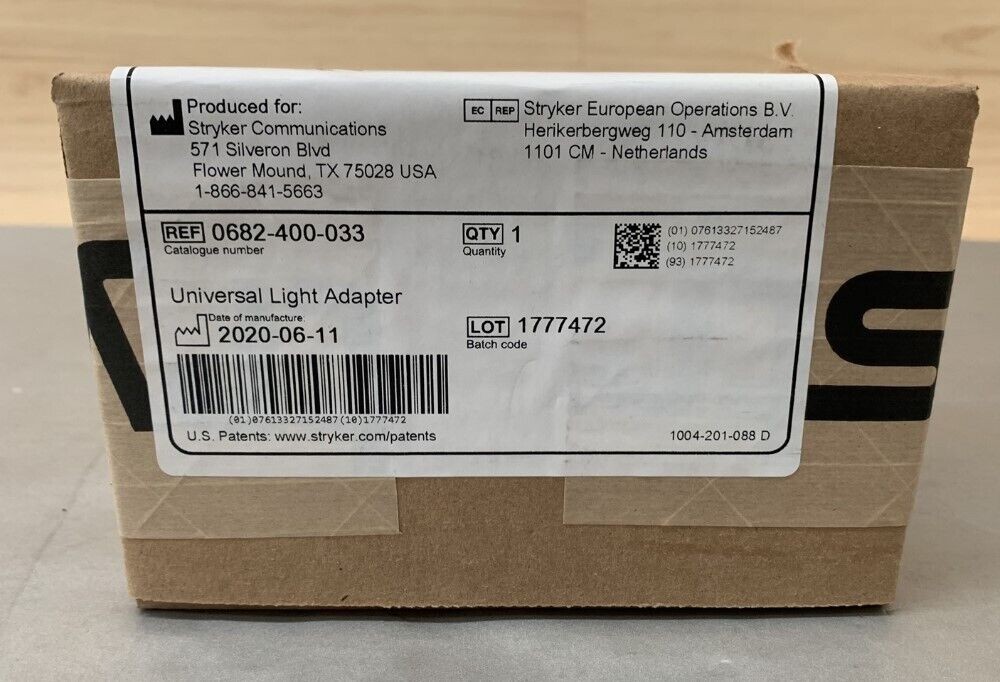 Stryker 0682-400-033 Universal Light Adapter