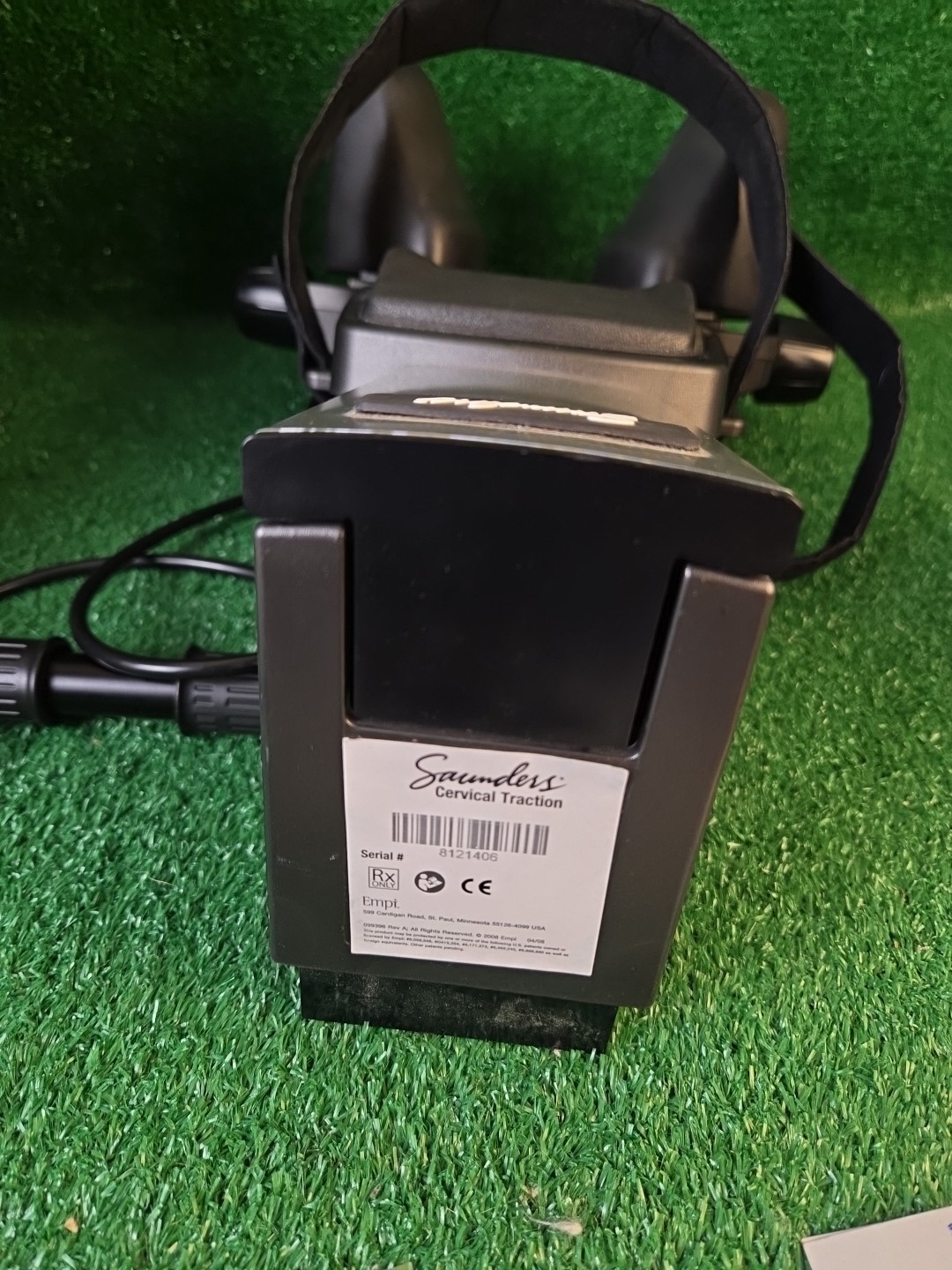 Saunder Cervical Neck Traction Device. *For Parts/Repair*Doesnt Pump