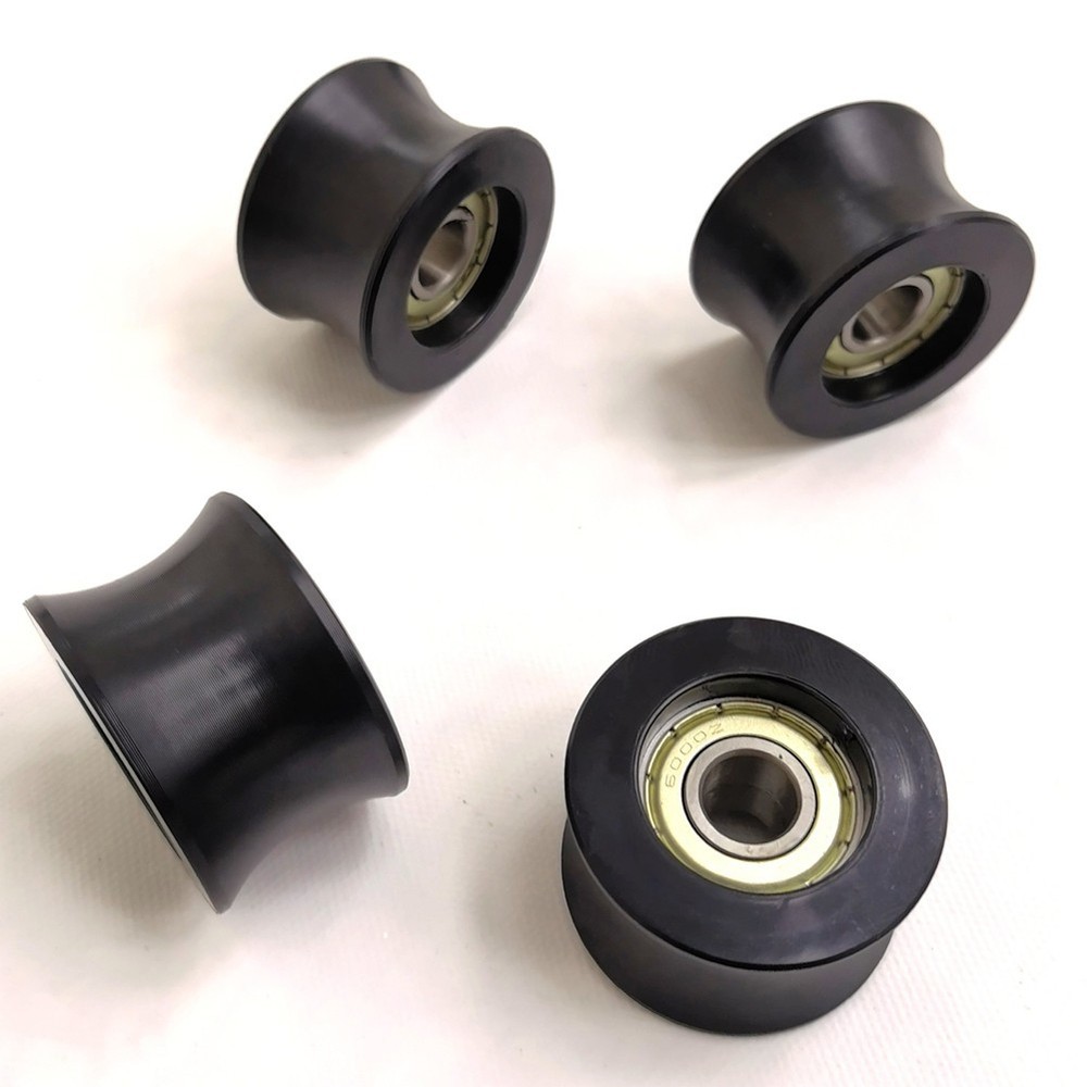 Rowing Machine Accessories 4 Pack of Guide Wheels for Seamless Functionality