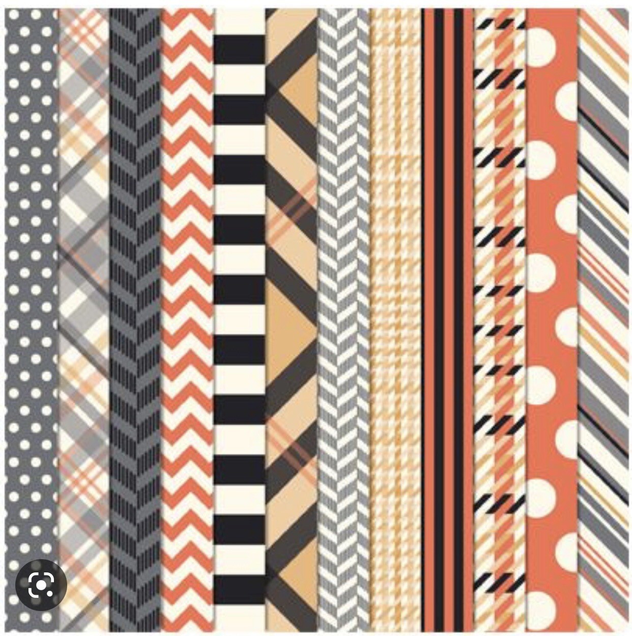 HOWLSTOOTH & SCARINGBONE Designer Series Paper DSP Stampin Up 12 X 12 Halloween