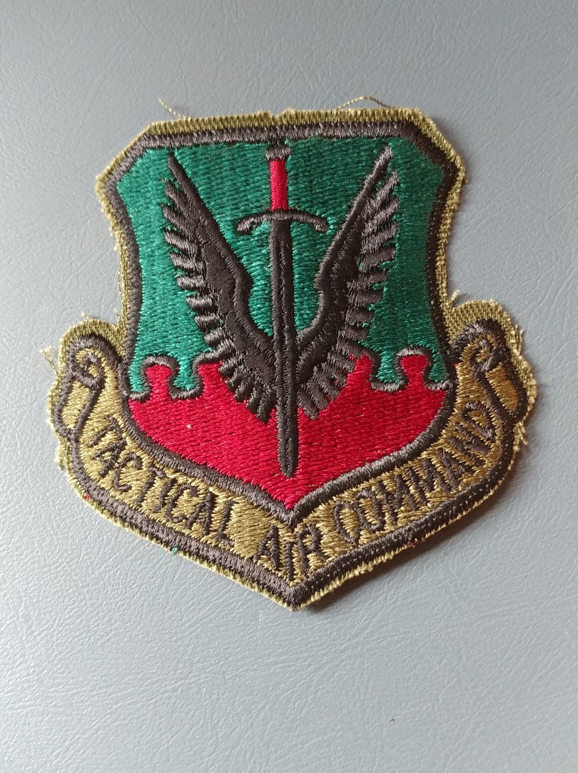 1 Tactical Air Command Insignia subdued patch new