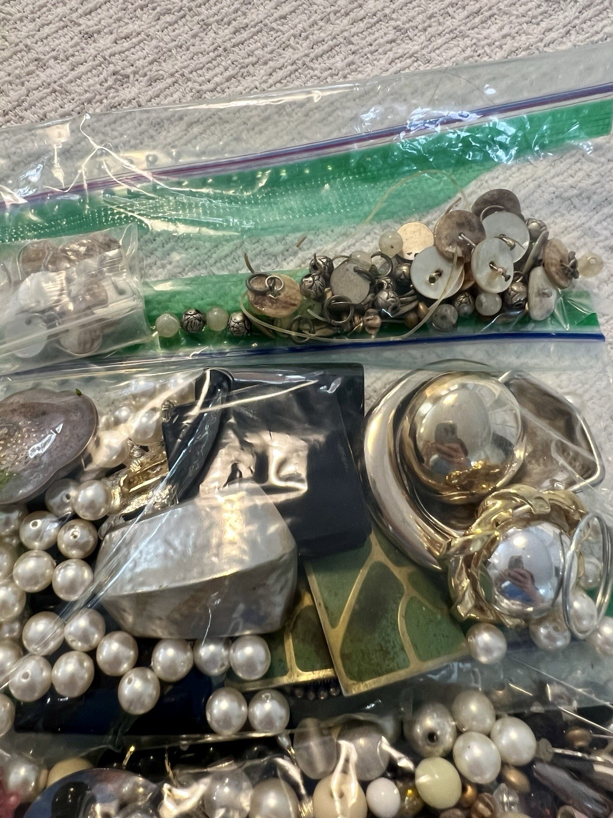 Jewelry Craft Lot 4 Lbs Broken Junk Repurpose Upcycle - Vintage To Now