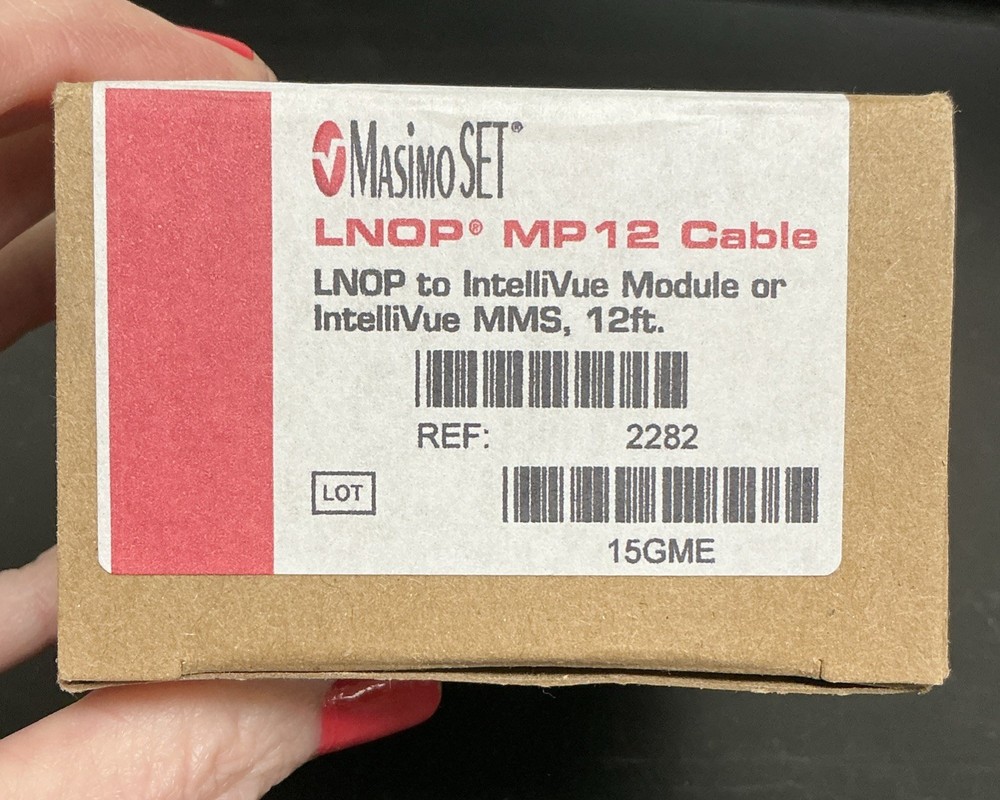 Masimo SET LNOP MP12 Cable Ref 2282