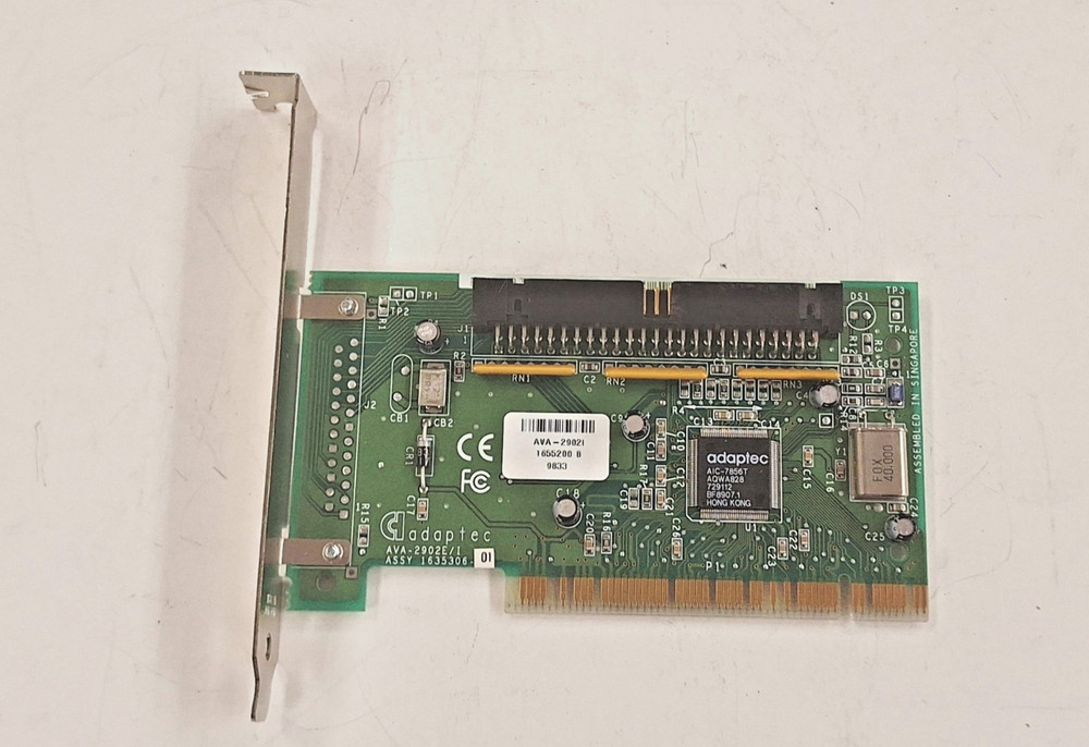 ADAPTEC AVA-2902E SCSI CONTROLLER CARD PCI
