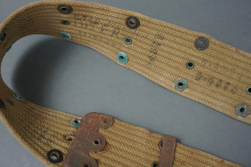Original US WWII M1936 Web Belt #4