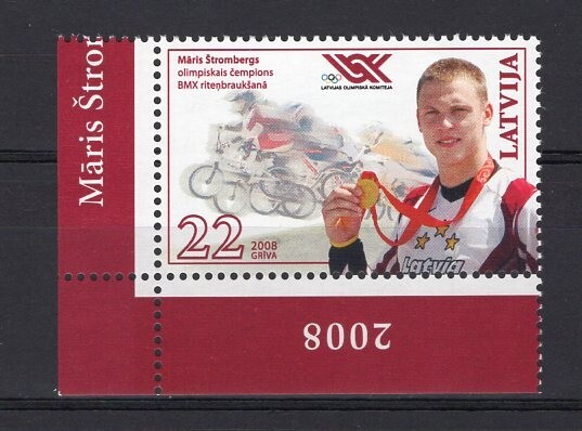 LATVIA  2008 Olympic Games - Beijing 2008   M1356
