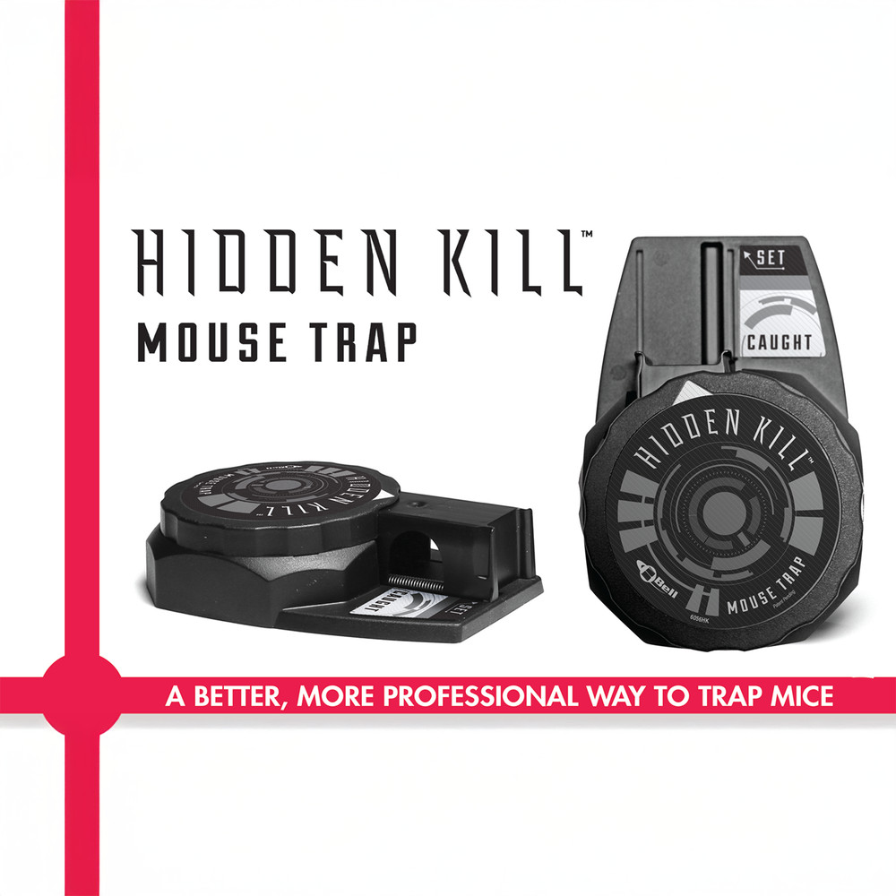 Trapper Hidden Kill Mouse Trap Quick No Mess Capture 1 Trap by Bell Laboratories