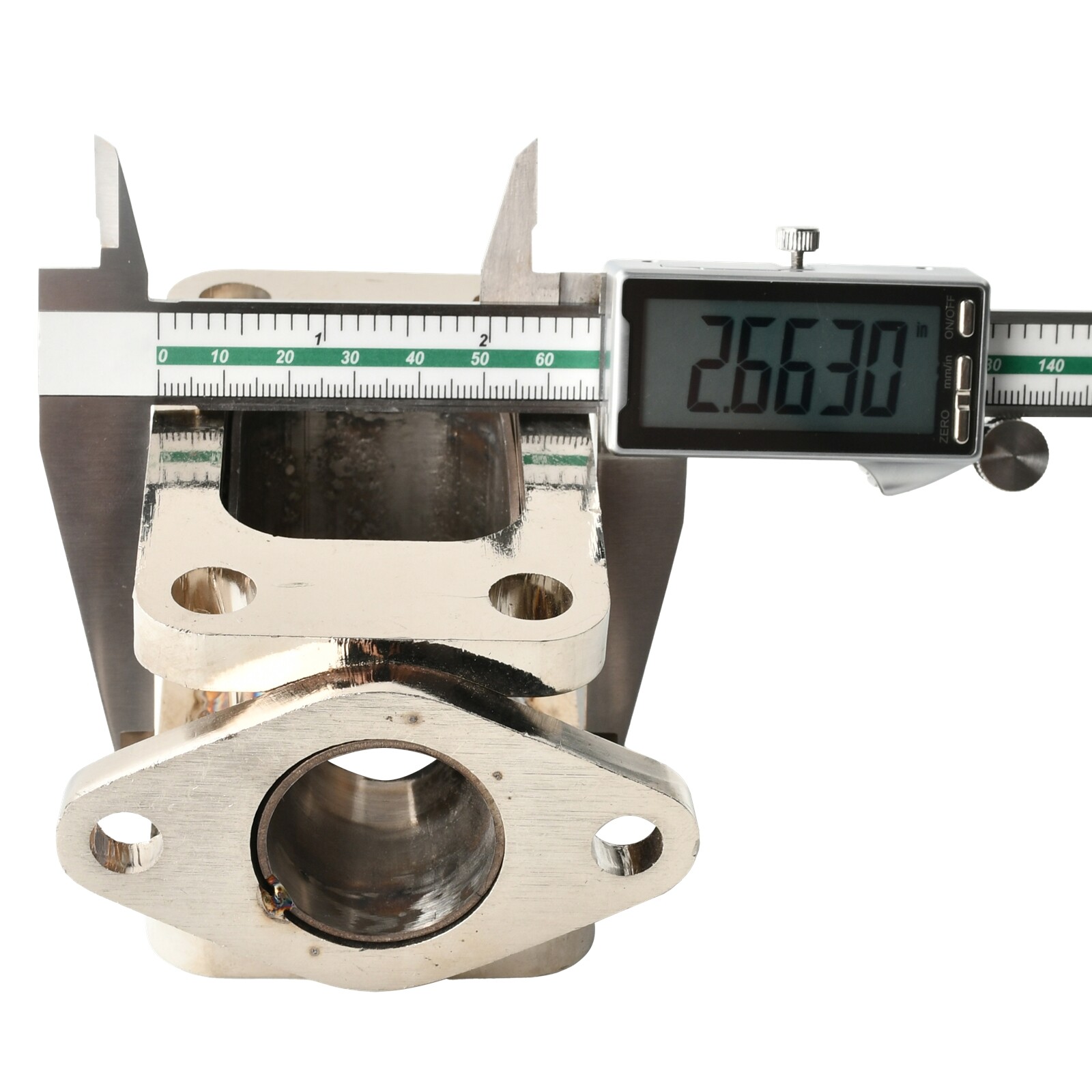 T3 to T3 Turbo Manifold Flange Adapter Conversion w/38mm Wastegate Flange