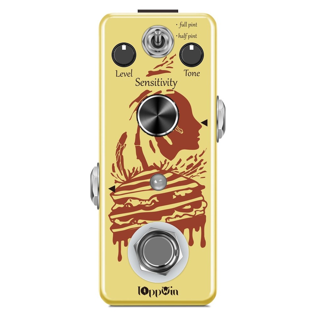 IOppWin COMP Optical Compressor Pedal - Classic Smooth Dynamics Yellow