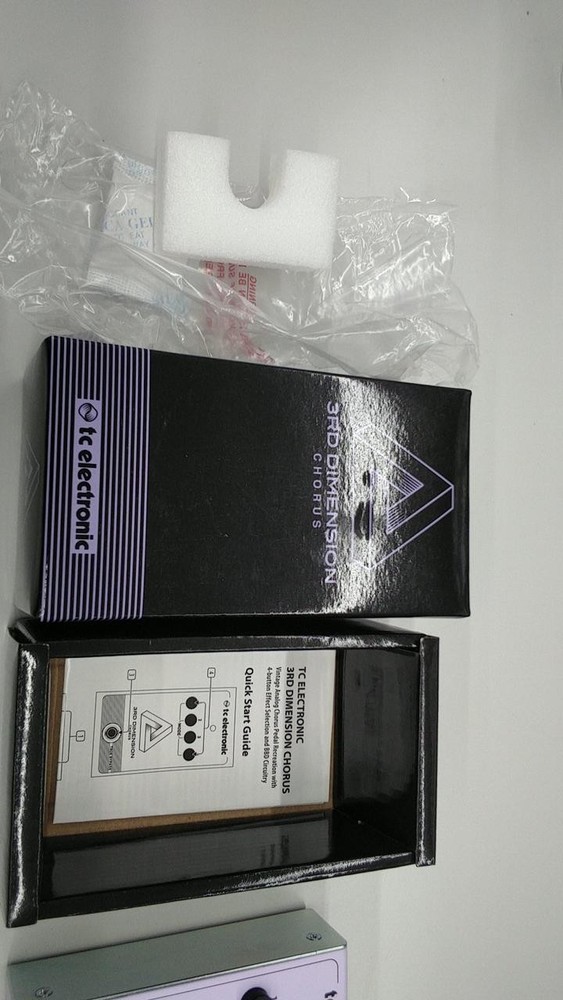 TC Electronic 3rd Dimension Chorus Guitar Effect Pedal Used