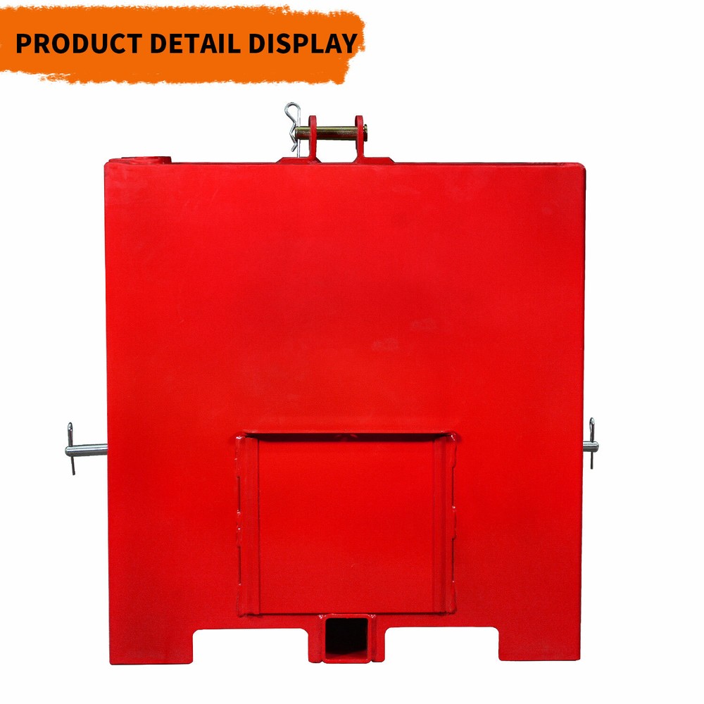 Ballast Box 3 Point Category 1 Tractor Loader 2" Hitches Quick Tach Attachment