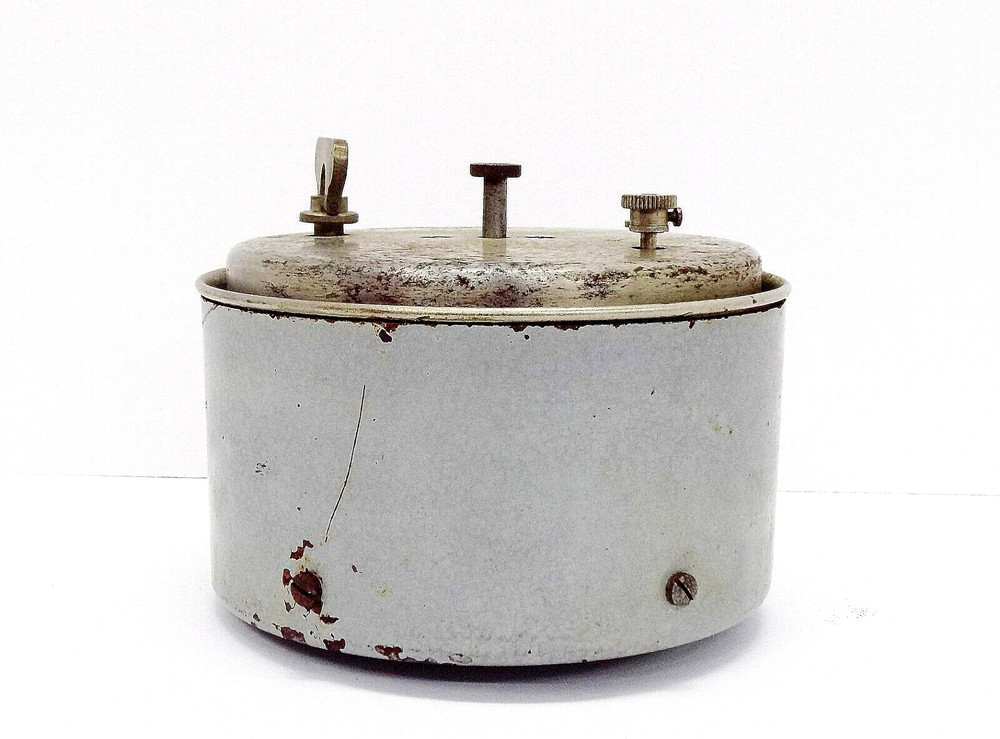 A Rare WWII German Military Clock Cased Timer. Working!