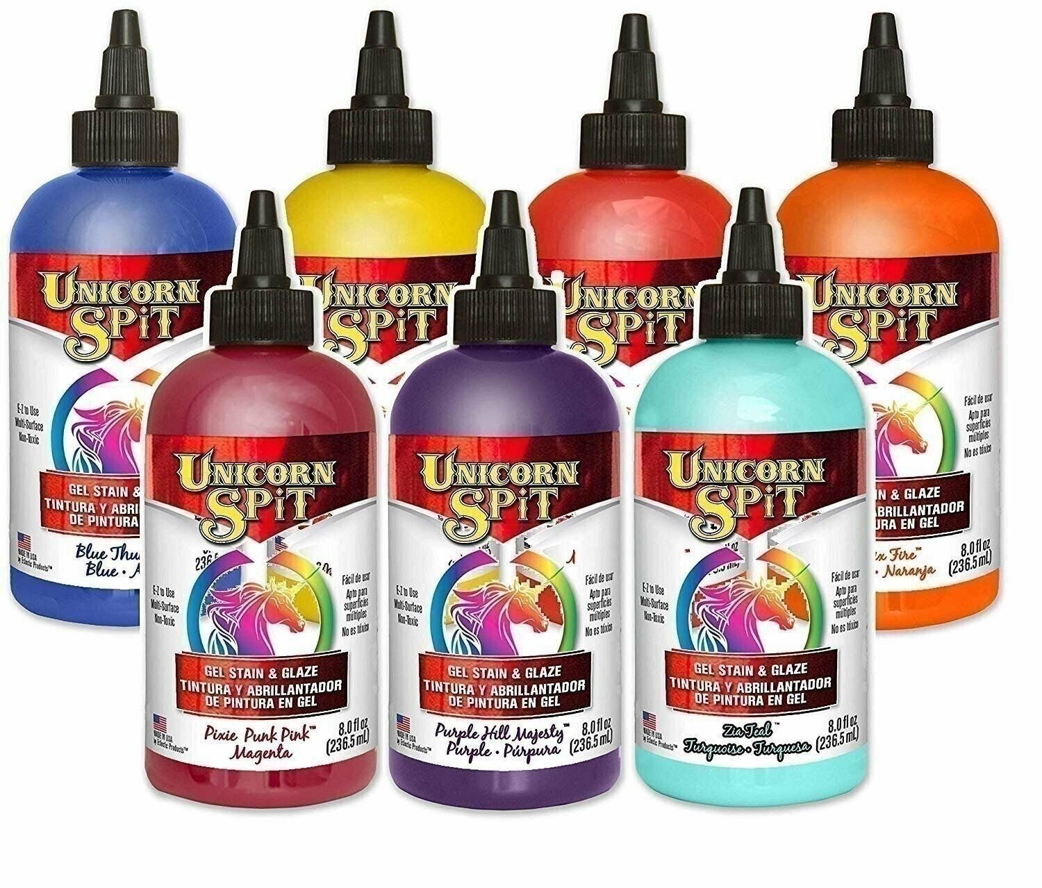 Unicorn SPiT Sunset Collection 8 OZ- Lemon Kiss, Phoenix Fire, Molly Red...