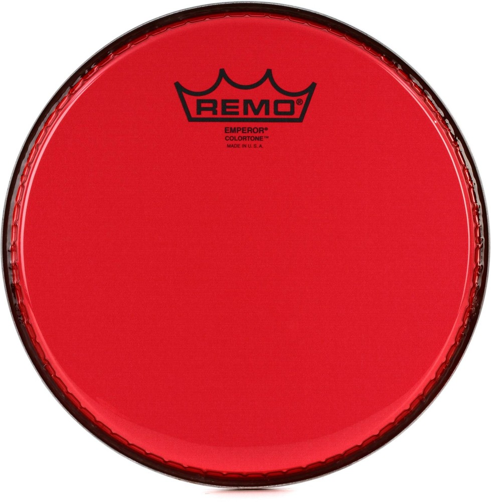 Remo Emperor Colortone Drumhead - 8" - Red