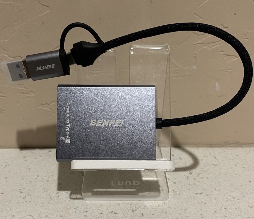 BENFEI CFexpress Type B Card Reader with USB 3.2 Gen 2 10Gbps USB-C & USB-A