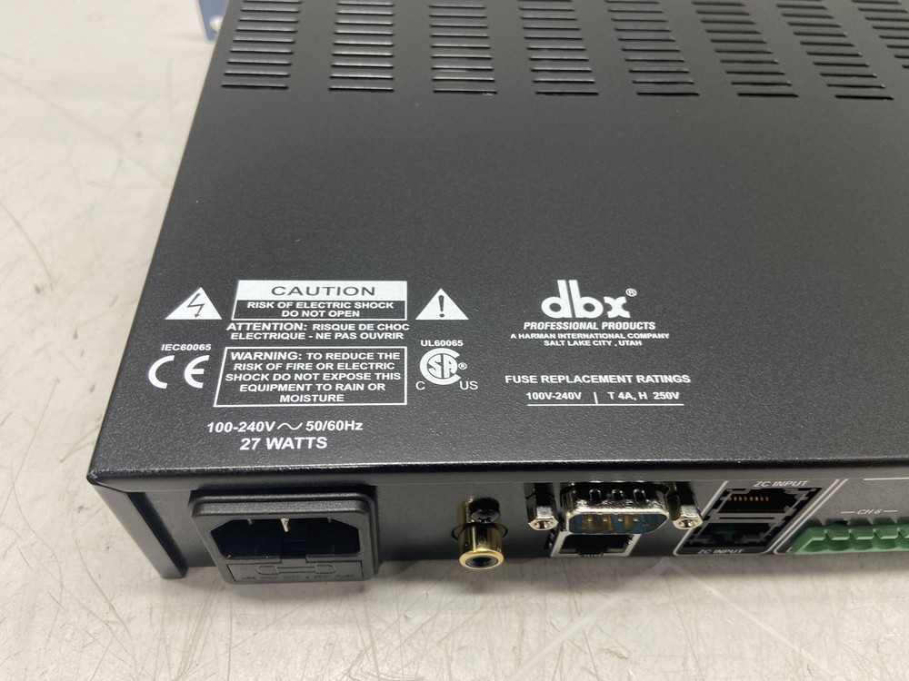 DBX ZonePRO 1260 12x6 Digital Zone Processor 12-In 6-Out