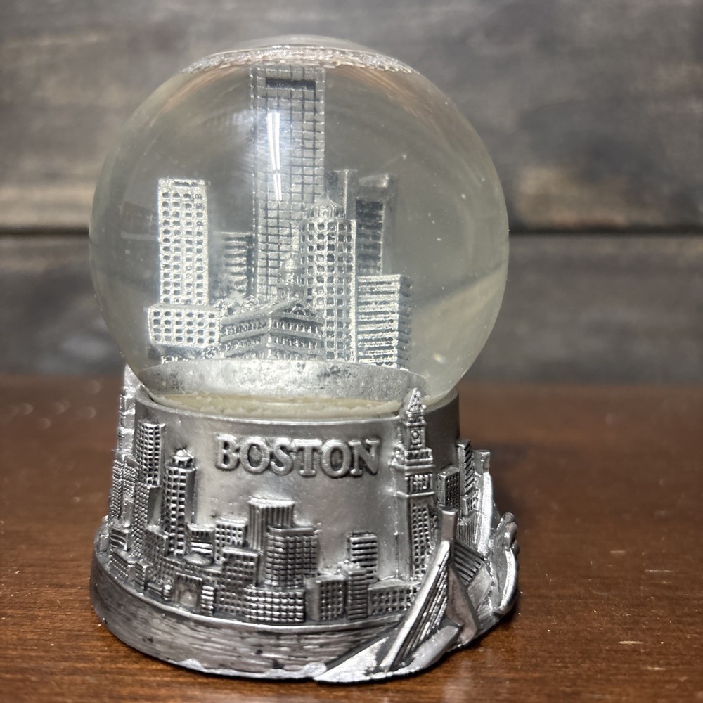 Small Boston Snow Globe