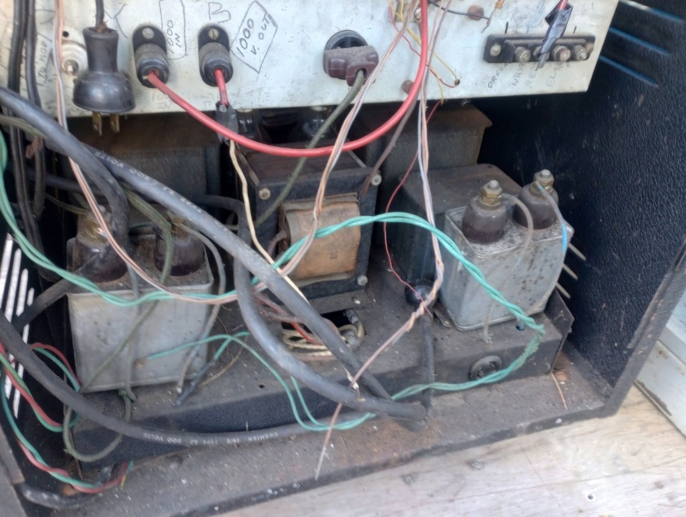 Old Link Cupeld Ham Radio Transmitter