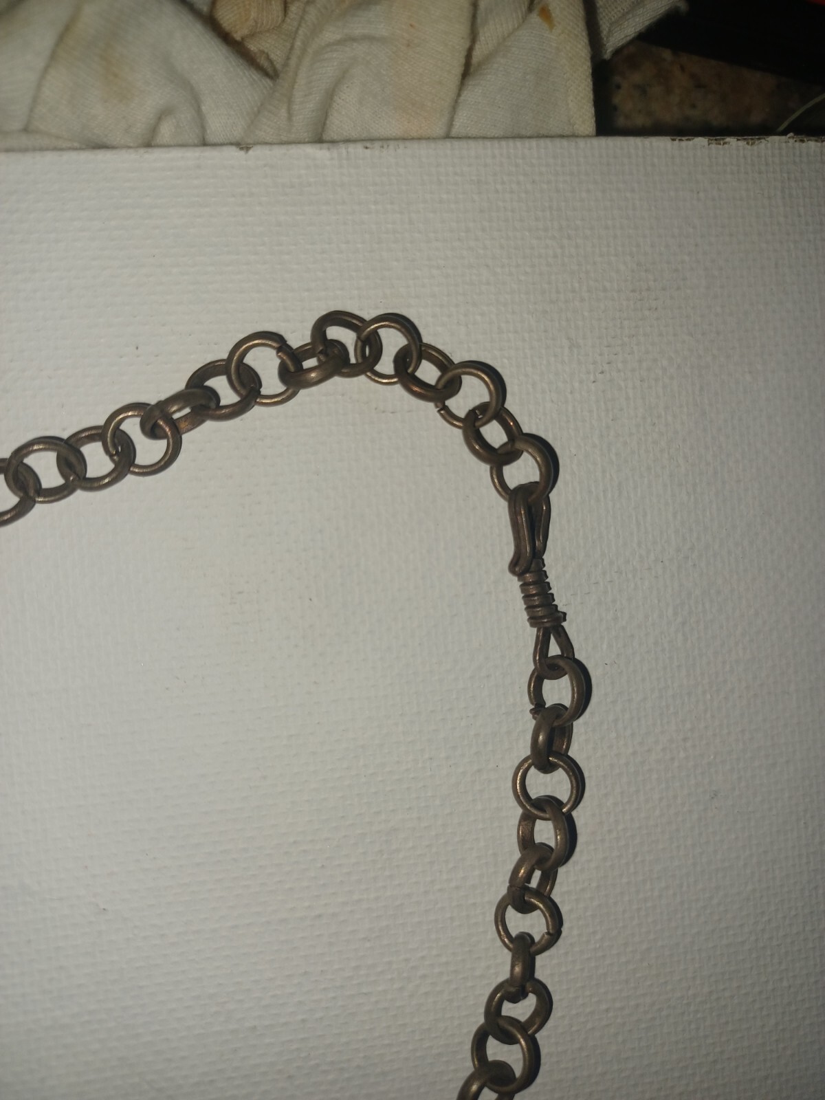 Brazilian Penca de Balangandan Silver on Brass 10 Charms Brazil