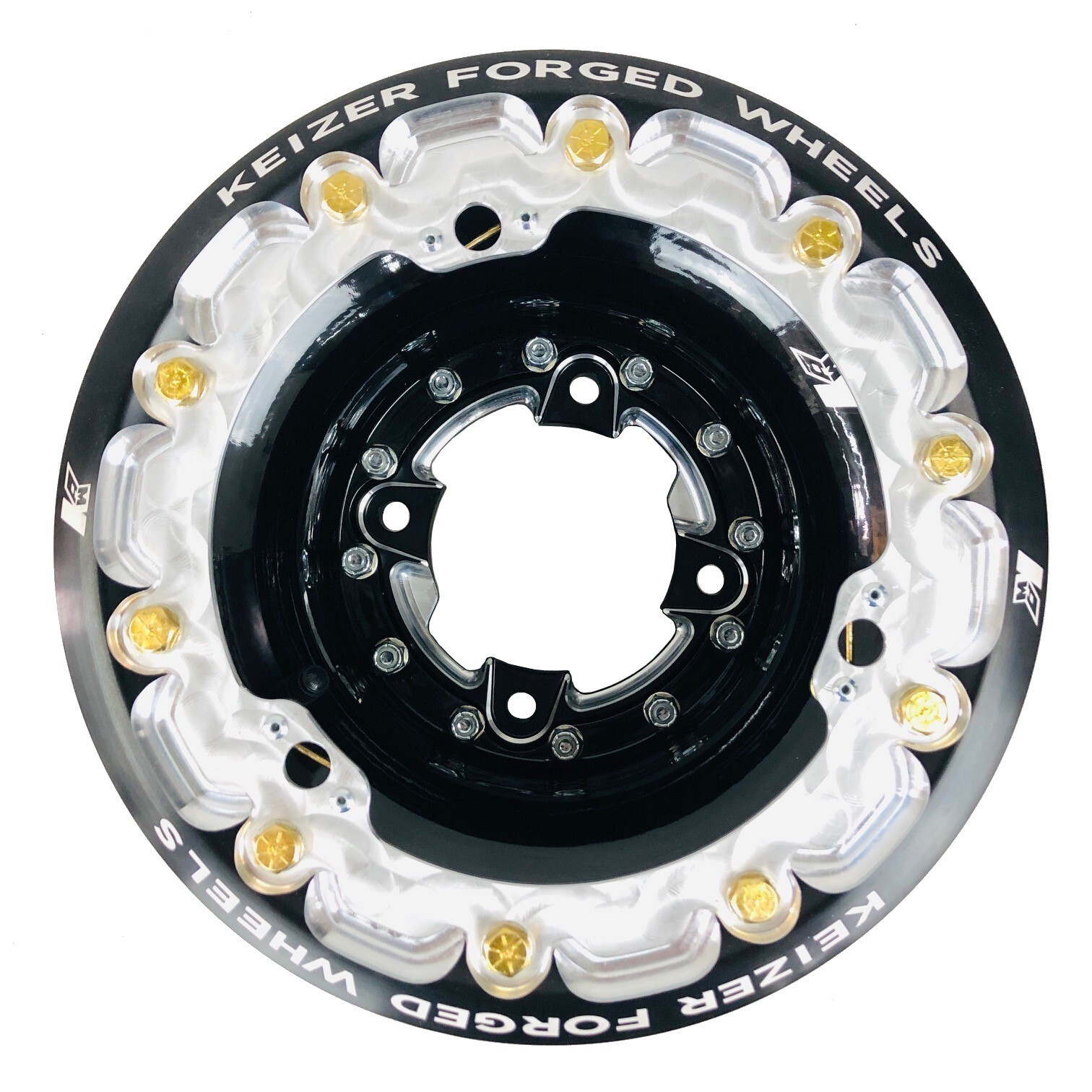 Keizer Racing Forged Beadlock Wheels 9" Rear 10" Front Yamaha YFZ450 Raptor 700