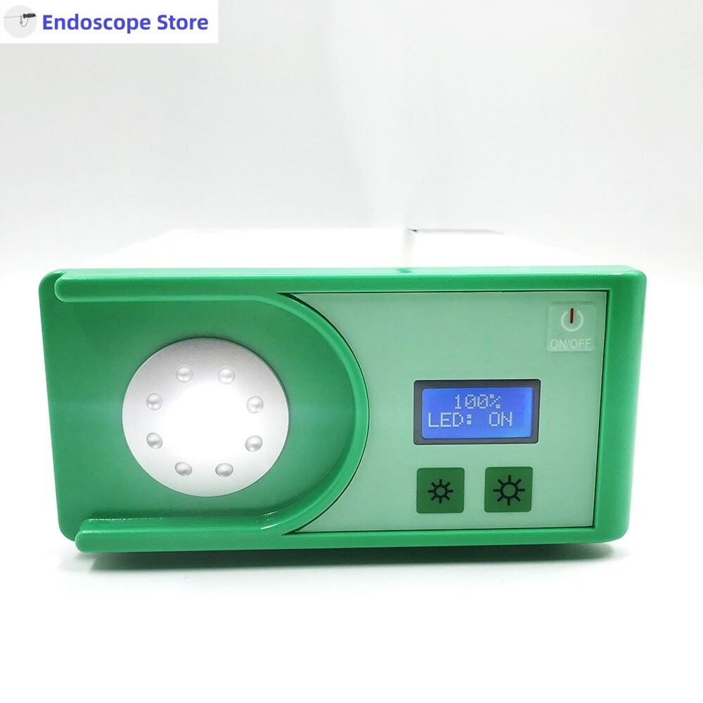 Medical LED 100W Endoscope Microscope Cold Light Source Match WOLF Customized