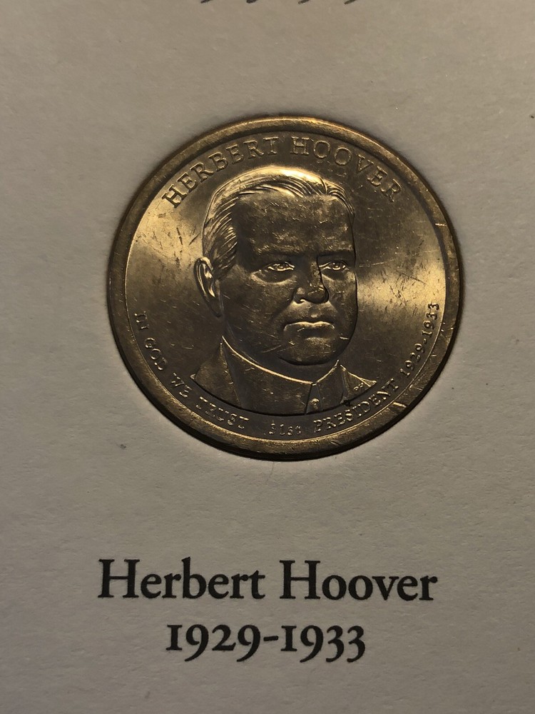 2014 Herbert Hover Presdential coin from Uncirculated Roll