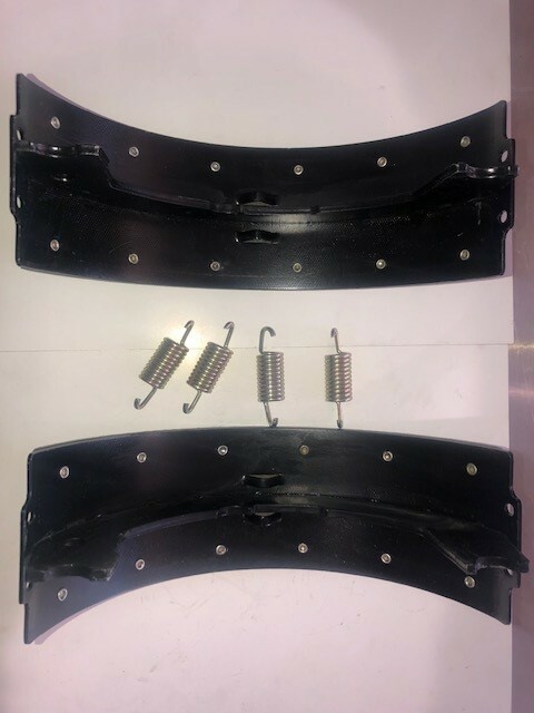 232040R91, 232-040-R Parking Brake Shoes & Spring Kit 12 X 4" Ships Same Day!!
