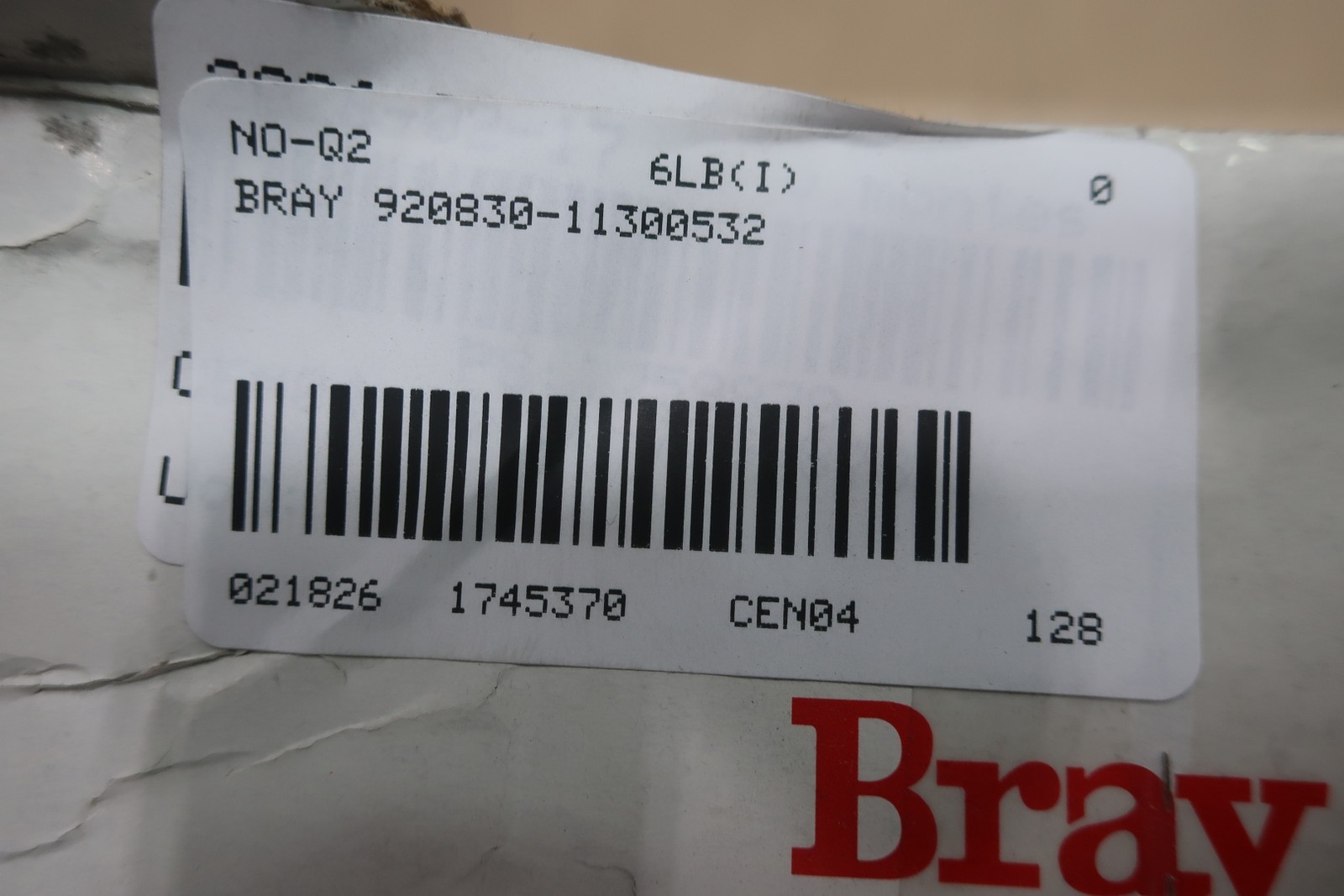 Bray 920830-11300532 Double Acting Pneumatic Valve Actuator 140psi