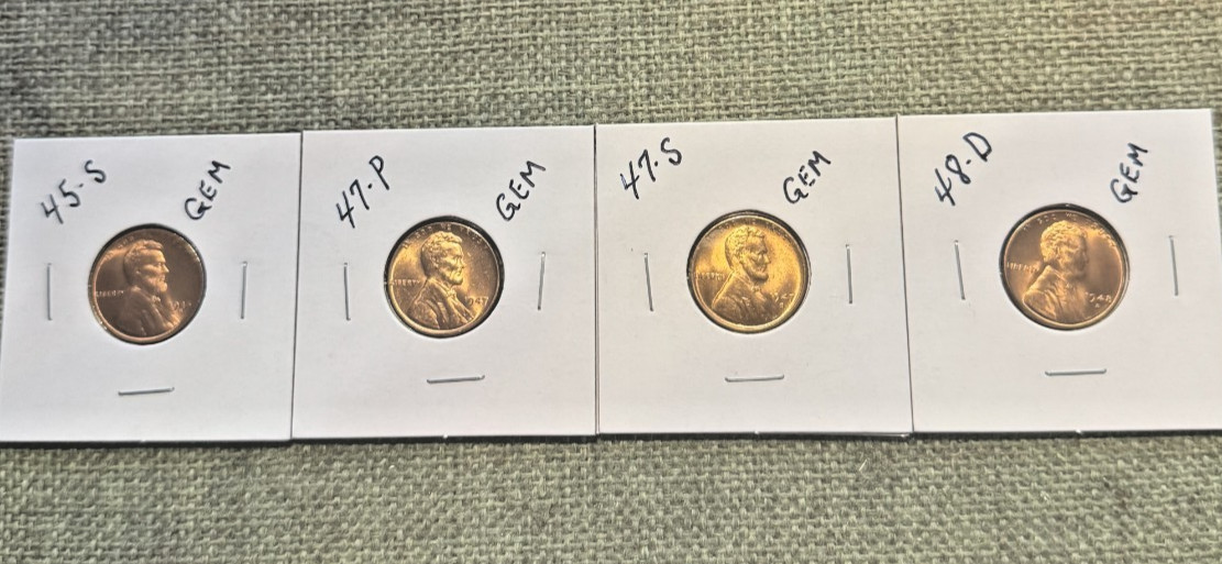 20 Lincoln Wheat Cents * All Gems * Estate Purchase * Best of the Best #35