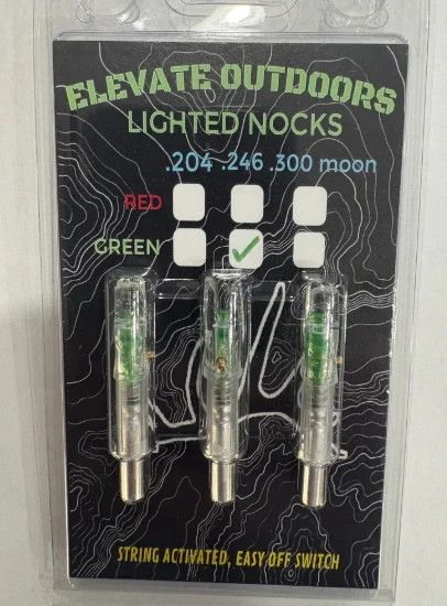 Elevate Outdoors Lighted Arrow Nocks 3pk