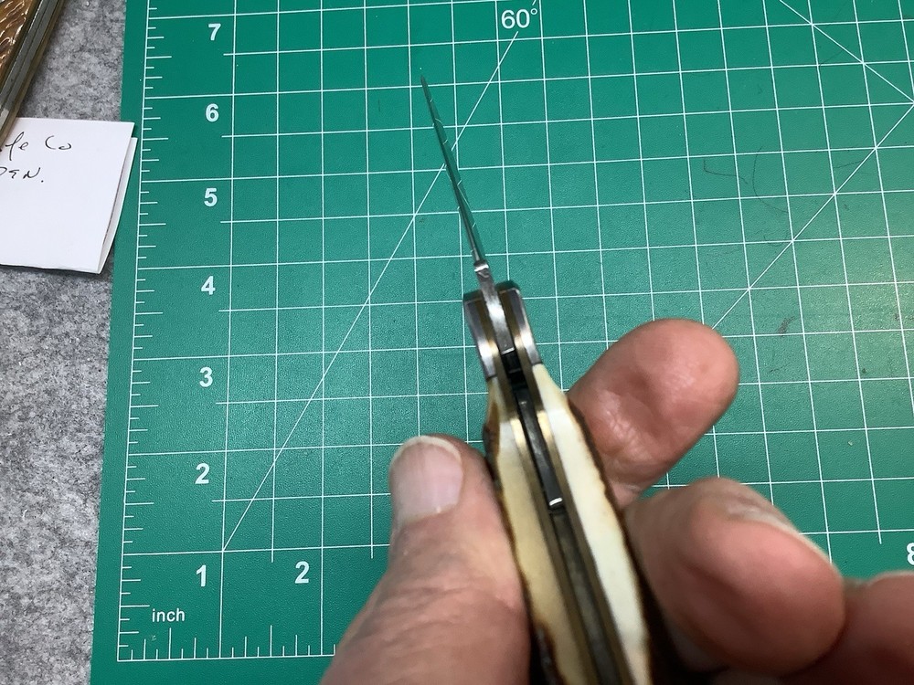 Puma Mini 4 Star Folder Knife With Fat Stag Handles