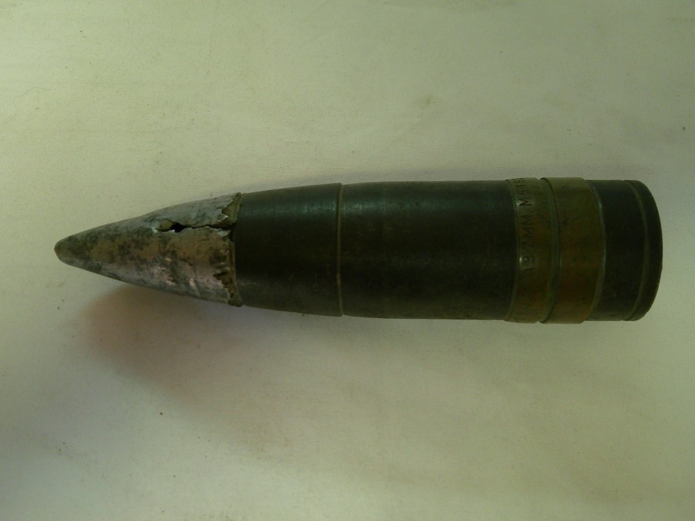 Vintage WW2 37mm Shell Paperweight