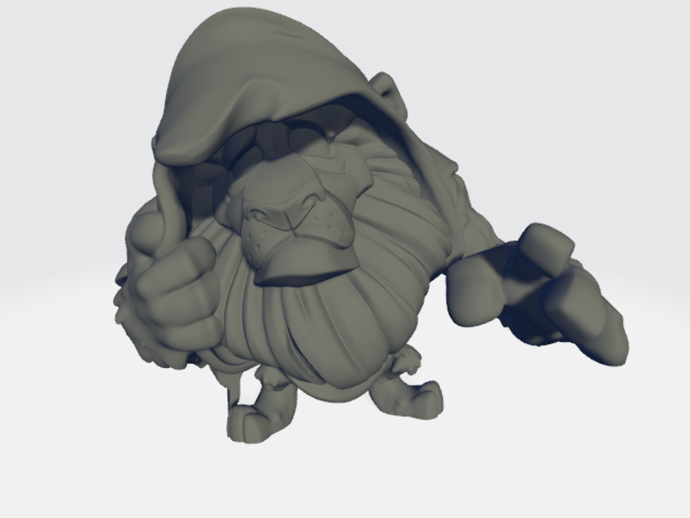 Capsule Chibi - Cowardly Lion